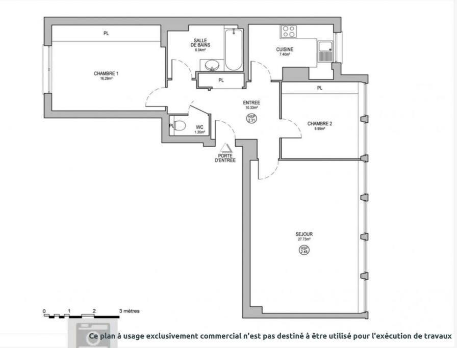 Appartement Spacieux Au Coeur De Estrasburgo Exterior foto